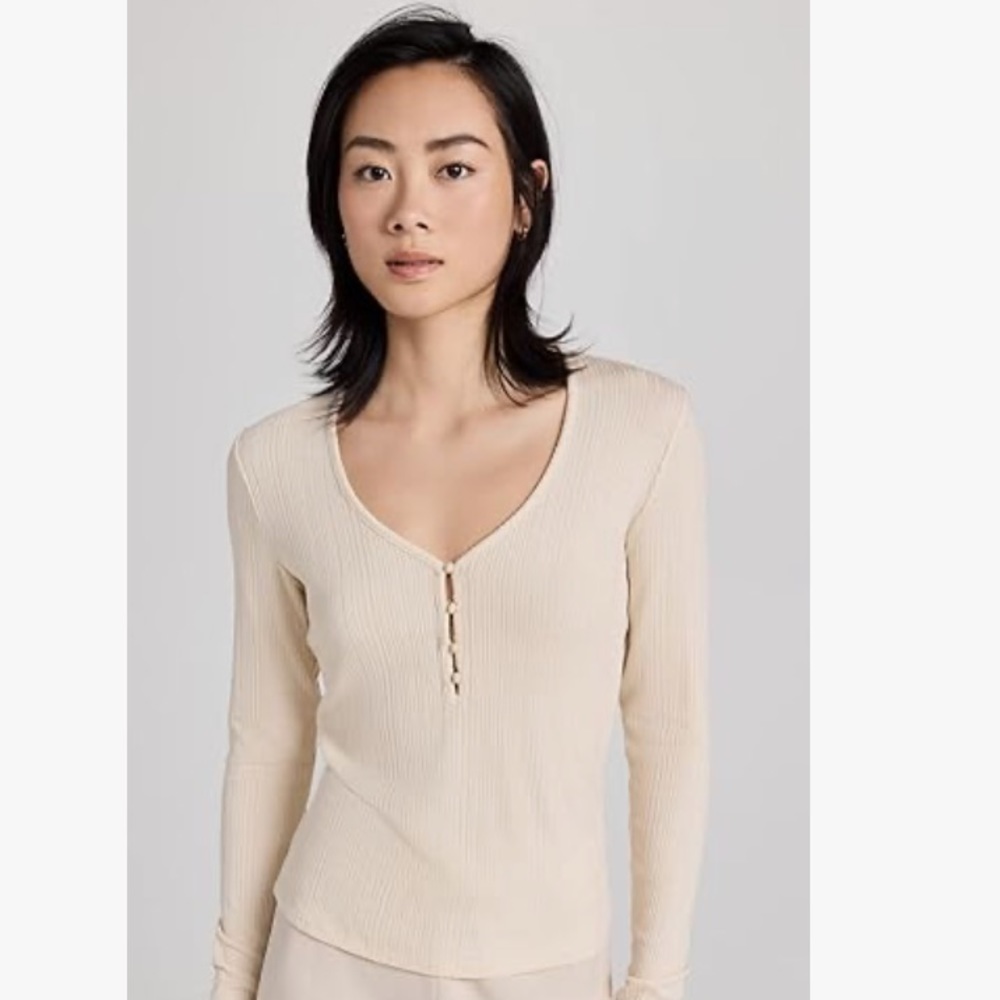 Vince V-Neck Henley